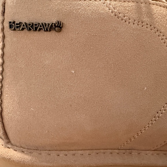 BEARPAW Suede Shearling-Lined Ankle Boots - Picture 2 of 5